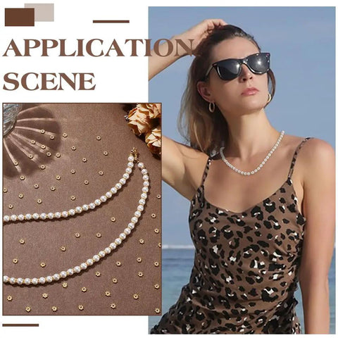 1000 Piece Shiny Gold Daisy Spacer Beads 5mm Blossom Charms Secure Fit For 1Mm Hole Size Top Tier Jewelry Crafting Essential To Level Up Any DIY Necklace Bracelet Project Zero Hassle Guaranteed