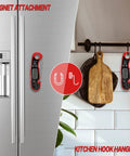 Meat Thermometer Digital For Grilling And Cooking With Waterproof Design, 3 Second Read, 1 Degree Accuracy, magnet hook