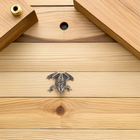 Toad Shaped Brass Cabinet Drawer Pulls For Vintage Style Retro Hardware For Kitchen, Living Room And Bedroom Cabinets