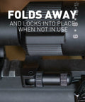 Low Profile Picatinny Anti Cant Level Bubble Fold Out Small Bubble for Rifle Alignment and Scope Cant Correction