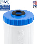 Premium 4.5 By 20 Inch Hard Water Filter Cartridge Harnesses Ion Exchange to Toss Out Hardness Minerals and Kick Limescale.
