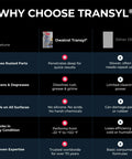Comparison of Owatrol Transyl multipurpose lubricant vs other oils for rust removal and cleaning on various surfaces.