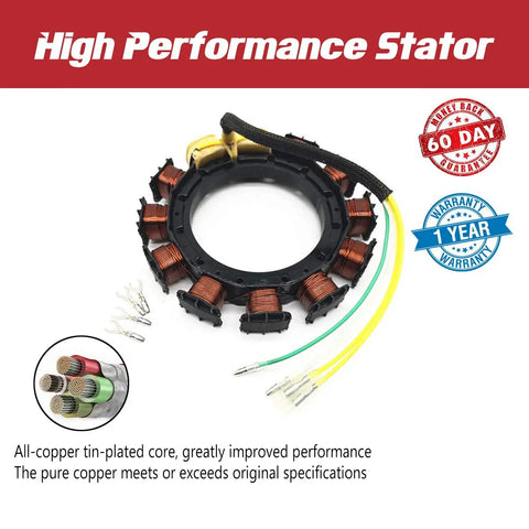Heavy Duty Stator For Mercury Mariner Outboards 30 To 90 Hp 2 Stroke 2 3 Cylinder 1995 2005 Drop In Swap Delivers Zero Hassle Starts And Kicks Butt Off Shore All Season