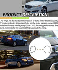Beef Up Your Brake Vacuum Pump O Ring Seal Kit 55561100 55561102 with Saab 9-3, 2011 Saab 9-5, Buick Regal cars and parts displayed