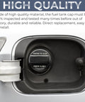 Gas Cap Replacement For Honda Vehicles Durable Fuel Cap Fits Accord 2008 2017 Pilot 2009 2015 Odyssey 2011 2017 Insight 2010 2014 HRV 2016 2020 CRV 2007 2016 Crosstour Civic Accord Crosstour 17670T3WA01 installed on a vehicle.