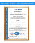 Quality management system certificate for Shenzhen Shine Industrial Co., framed and approved by IAF and ANAB.