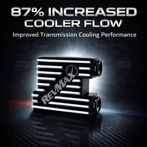Image of 68RFE Thermal Bypass Valve Upgrade Kit For 2013 To 2018 Ram 2500 And 3500 6.7L Cummins, highlighting cooling efficiency.