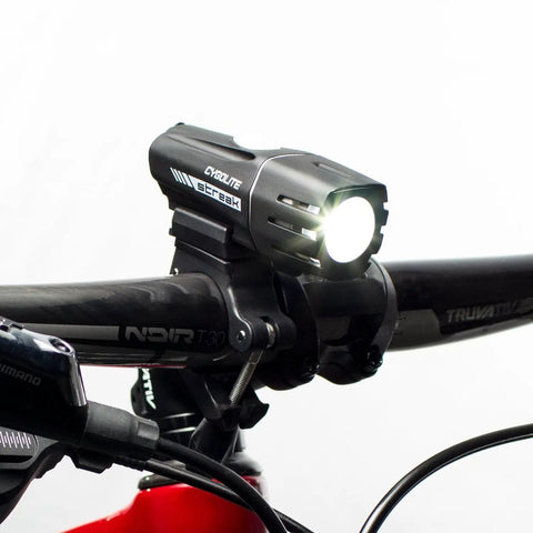 Streak 450 Lumen Bike Light With USB Rechargeable Headlight, 6 Light Modes Plus Walking, Daylight Flash, Road Ready, Durable IP67 Waterproof With Secure Mount For Road And Commuter Bikes