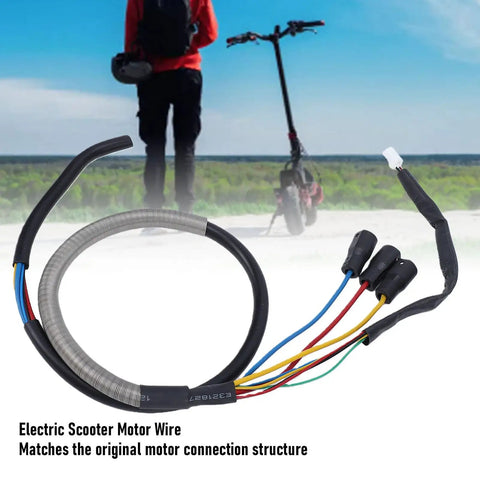 Electric Scooter Motor Wire Harness For G30 Replacement Cable PVC Rubber Power Connector For Smooth Power Transmission