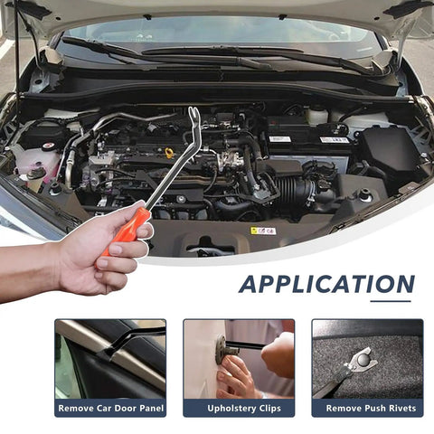 330 Piece Car Nylon Rivets Fasteners Push Type Clips Kit With 12 Sizes 6.3mm To 10mm Holes application uses