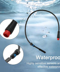 Electric Bike Brake Sensor Cut Off Power Kit With 2 Pin And 3 Pin Connectors 2A 2Y waterproof feature and cable close-up