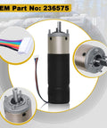 In Wall Slide Out Motor For Lippert Schwintek IG42 12V High Torque 300 To 1 Gear Ratio Replacement For Travel Trailer Camper