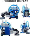 Industrial Grade Pneumatic Wire Stripper Machine 110V Automatic Electric Cable Peeler And Cutter Tool view from multiple angles, showcasing features.