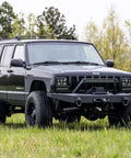 Jeep with N3 Steering Stabilizer for TJ YJ XJ ZJ and GM Trucks, enhances handling and reduces bump steer with 18mm chrome piston rod
