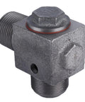Heavy Duty Cast Iron Pneumatic Air Compressor Check Valve With 10mm Elbow Connector One Way Flow Built To Last Replacement Component