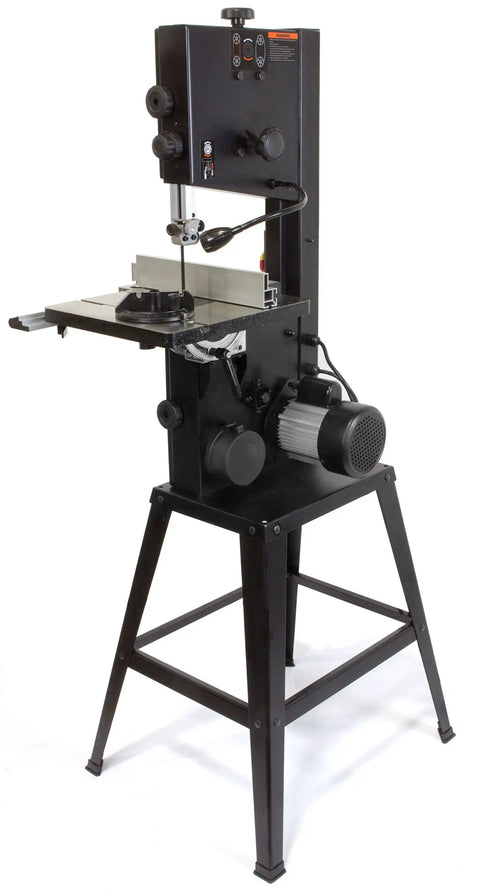 Beast Of A 10 Inch Band Saw With Stand, 3.5 Amp Motor, Two Speed 1520 And 2620 FPM, Cuts Up To 6 Inches Deep And 9.75 Inches Wide