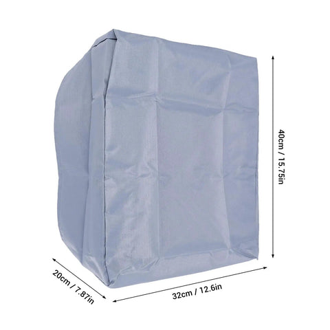 Heavy Duty Kickass Weatherproof Electric Vehicle Charger Cover Shields Wall Mounted Charging Station, gray polyester, 40cm x 32cm.