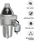 12V Electric Starter Motor With 14 Teeth For 420cc Generators Including Honda GX390 GX340 XP16HPE XP18HPE XP8500EH XP10000E GP Series Westinghouse Generac Solenoid Included Counter Clockwise Rotation, low noise, durable, energy saving
