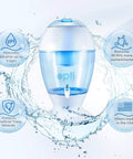 3 Gallon Countertop Alkaline Water Filter Purifier That Boosts Alkalinity To pH 9.0, Removes Up To 99.99 Percent Of Contaminants