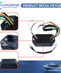 Product detail of Mercury Switch Box CDI Power Pack For Outboard Motors 4 To 20 HP 2 Cylinder Replacement Fits 110 Series