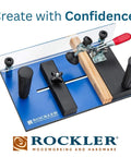 Coping Sled For Router Table With Round Handles For A Solid Grip And Smooth Operation, Toggle Clamp For Easy Tool Free Adjustments