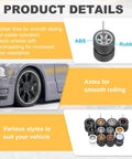 Product details of Four Pack 1 64 Scale Wheel And Tire Set With Real Riders Rims Includes Axles For RC Diecast Cars Toy Vehicles