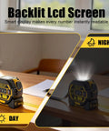 3 In 1 Laser Tape Measure With Digital Readout And LCD Display For Fast One Person Measurements At Home And On Job Sites Up To 197 Feet With Bright Sun Visible Laser And Simple One Handed Use, backlit LCD screen day and night