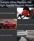 Toyota Camry And RAV4 Oxygen Sensor 2 Pack Plug-And-Play Upstream Downstream O2 Sensor Set benefits: reduce fuel, emissions.
