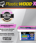 Killer Hold Smooth As Butter Stainable Wood Filler With Smart Pink To Gray Drydex Indicator 16 Ounce container for repairs.