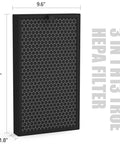 Two Pack Replacement Filter For KJ350G Air Purifier With Three Stage True HEPA H13 Filtration And Activated Carbon, Fits TOSOT KJ350G.