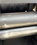 Heavy Duty 220V Rebar Straightening And Cutting Machine For Construction Sites 6mm To 14mm Bars gears close-up