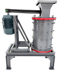 Beast Rock Crusher And Sand Making Machine For Stone Limestone Shale And Gypsum 1 To 5 TPH Output 0 To 3mm Discharge 220V 3 Phase Electric Shatter Pulverizer Built For Home Shop Or Small Plant, side view.
