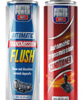 Transmission Flush and Fluid Conditioner Kit for Automatic Transmissions and CVTs Stops Slipping Cleans Solenoids Boosts Smooth Shifting Performance with Gearhead Approved Advanced Protection Formula 2 Pack, 375 ml bottles