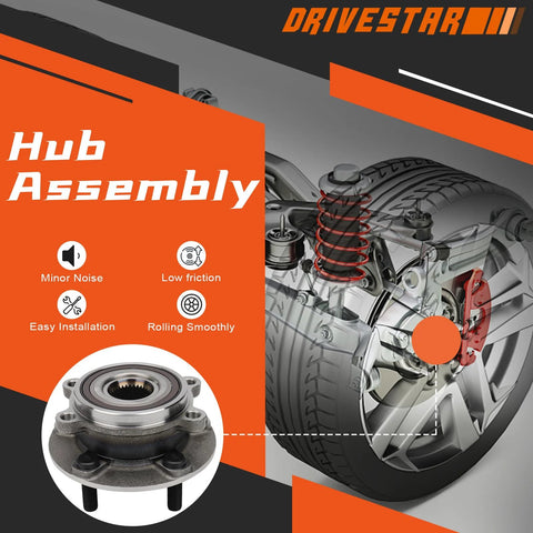 Front Wheel Hub And Bearing Assembly For Mazda 6 2014 2016 And Mazda CX5 2013 2016 Fits Left Or Right Side Durable Corrosion Resistant Build Easy Install