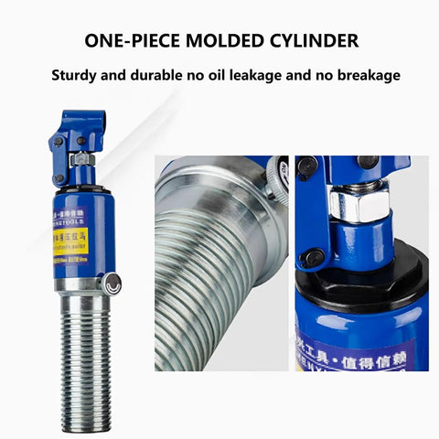 Hydraulic 2 3 Jaw Bearing Puller And Hub Separator Set 20 Ton Gear Extractor Wrench one-piece molded cylinder detail.