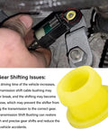 Hand installing Shifter Bushing Replacement Kit For 2013-2020 Ford Fusion And Lincoln MKZ DG9Z-7S004-A on transmission cable.