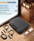 Vibration Plate Exercise Machine For Home Workouts No Gym Needed Platform with accessories included in the package