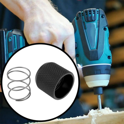 Impact Driver Collet Chuck Replacement Kit 324420-7 233005-7 For Makita BTP144 DTD129 with spring and sleeve detail