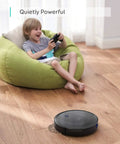 Ultra Slim Robot Vacuum With Dope Suction Quiet Clean Self-Charging Dock Cleans Hardwood Floors To Low-Pile Carpet 2.85 Inch Profile