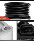 Detailed close-ups of Alternator For Chevrolet Sonic 2012 2013 2014 2015 2016 2017 2018 L4 1.8L 12V 100A Clockwise Rotation
