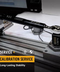 Calibration of Three Eighths Inch Drive Digital Torque Wrench With LED Display And Buzzer Alert For Tight Spaces In Engine Bays