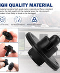 Heavy Duty Panel Mounting Clips And Upholstery Fasteners With Rock Solid Grip Holding Up To Fifteen Pounds Each Thirty Set Nylon Push Pins For Trim And Dash Fix Keep Your Fitments Locked Tight, showcasing premium nylon material