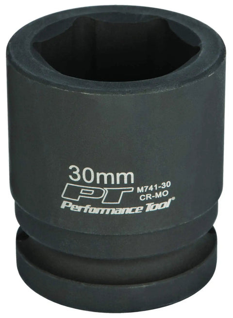 30mm socket for Model M208 3,688 Ft-Lbs Torque Multiplier Wrench With 1-Inch Drive, durable CR-MO design.