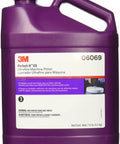 3M Perfect-It Ultrafine Machine Polish gallon bottle, purple, for professional detailing, removes ultrafine swirl marks on dark paint.