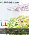 Dope Seventeen Pod Hydroponic Growing System With Dual Fans And 24W Full Spectrum Grow Light Smart Control Panel display