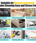 Heavy Duty Commercial Steam Cleaner 3000W With 3.5L Tank Cranks Out 230 Degree Hot Steam for car washes and kitchen disinfection.