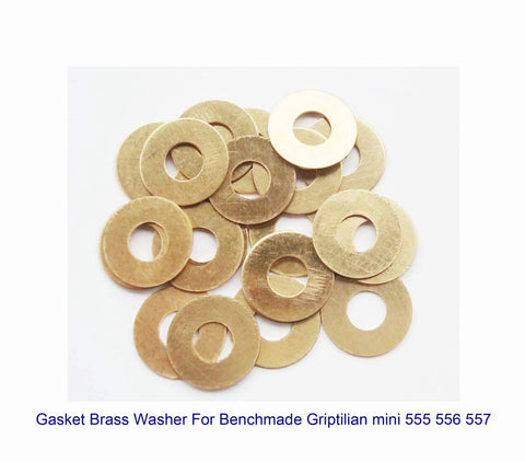 Griptilian Mini Brass Washer Replacement Set For Pivot Pins 0.4x12x5.2 Mm EDC Folding Knife Gear Cushion Pad Ring