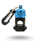 Blue Magnetic Regulator Octo Hose Holder Clip For Scuba Gear with durable lightweight design and secure attachment feature.
