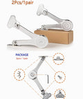 Heavy Duty Soft Close Chest Hinges For Toy Boxes And Wooden Chests, Adjustable Lid Support, Zinc Alloy, Includes 2 Pack