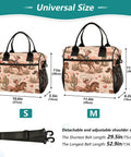 Insulated Lunch Bag Tote For Work And Outdoors Leak Proof Reusable Cooler With Shoulder Strap Easy To Clean And Stain Resistant 12L
